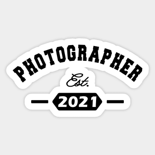 Photographer Est. 2021 Sticker